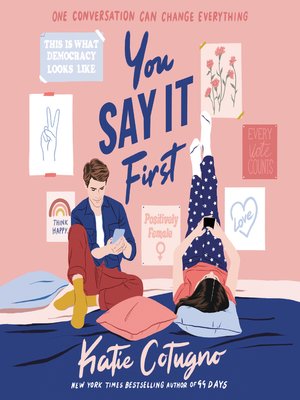 cover image of You Say It First